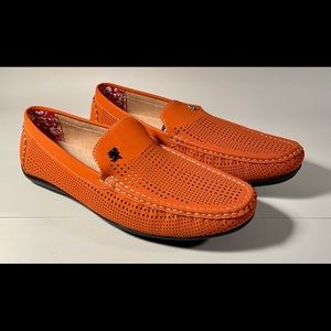 Stacy Adams Men's Pippin-Perfed Driving Shoes– 10
